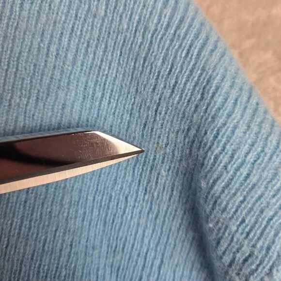 Nordstrom Signature 100% Cashmere Crewneck Sweater, Size Medium - Picture 4 of 7